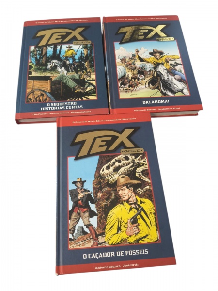 Joias . 3 Gibis de TEX Gold, Vols 31 a 33 (2018); Editora Salva foto 3