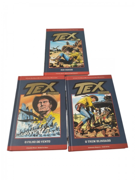 Joias . 3 Gibis de TEX Gold, Vols 31 a 33 (2018); Editora Salva foto 5