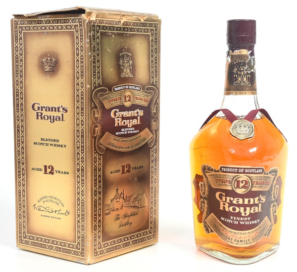 Relíquia Histórica: Whisky King George IV - Selo de Apr
