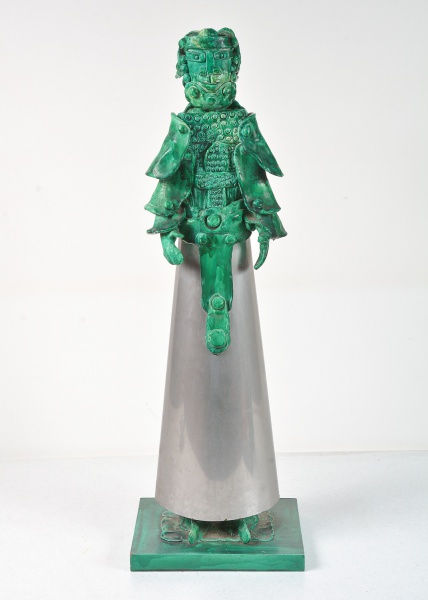 Joias . Escultura Criselefantina "Pierrot Gamin" - Assi foto 2