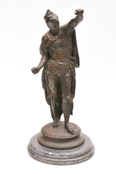 Joias . Escultura Criselefantina "Pierrot Gamin" - Assi foto 4