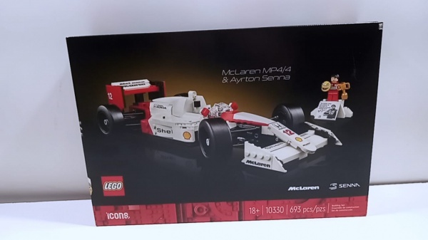 Joias . Lego Tributo Ayrton Senna Mclaren F1 lacrado foto 2