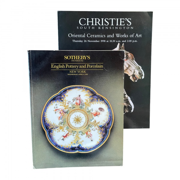 Arte . 1 CATÁLOGO SOTHEBYS DE PORCELANA - 1988 E 1 CATÁLOGO CH foto 3