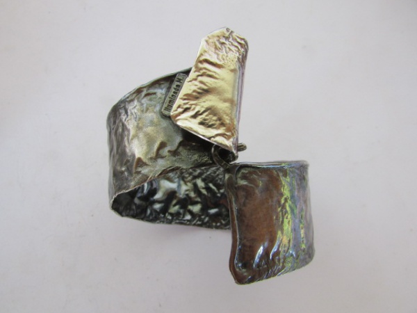 Joias . Antigo broche ao estilo art deco em ouro 18k, platina, foto 7