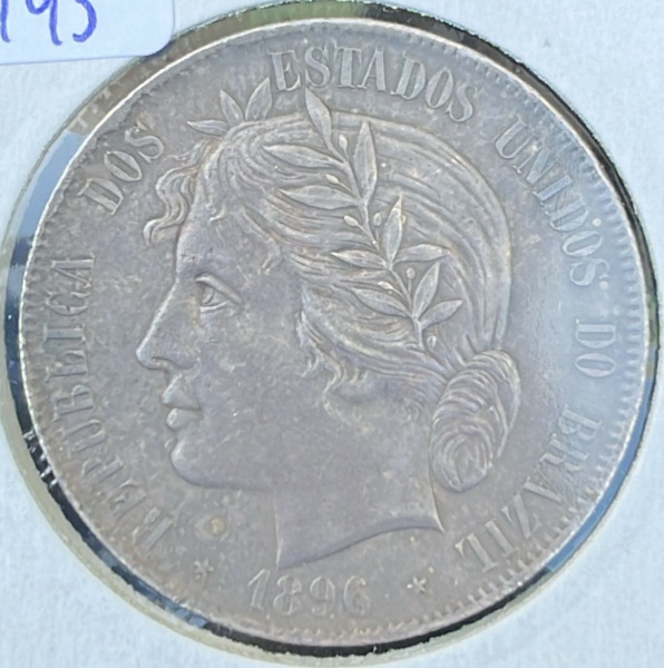 Joias . 2000 Réis 1896 Prata