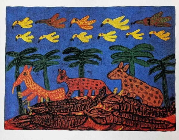 Arte . FLORIANO TEIXEIRA - Gravura: A Leitora; Medidas: 43x40 foto 5