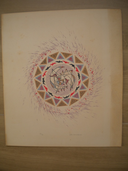 Joias . INIMA DE PAULA - P.A -Serigrafia cinco cores sobre pape foto 4