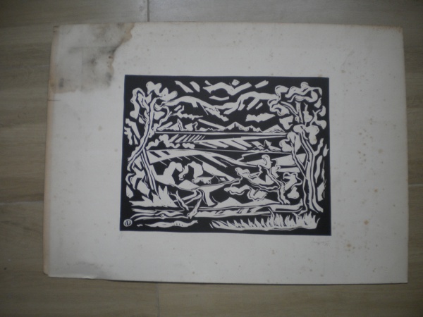 Joias . INIMA DE PAULA - P.A -Serigrafia cinco cores sobre pape foto 1