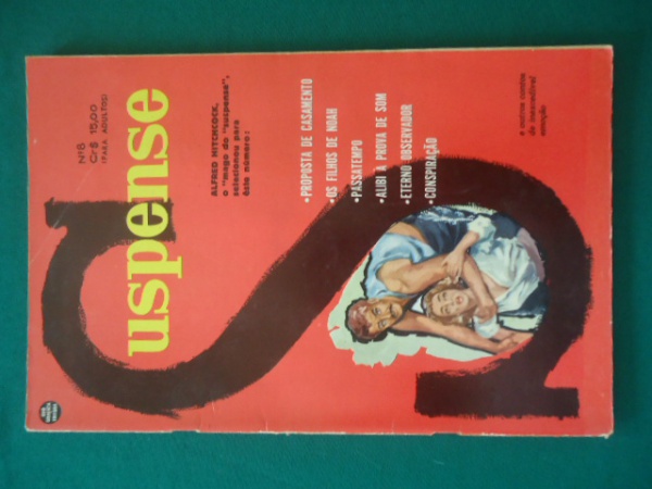 Joias . Revista SUSPENSE Nº 6 - julho de 1960 - 18x26 - 66 págs foto 3