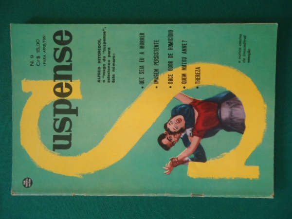 Joias . Revista SUSPENSE Nº 6 - julho de 1960 - 18x26 - 66 págs foto 4