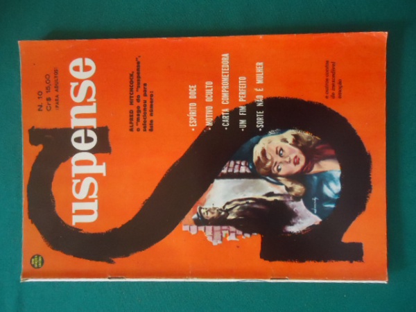Joias . Revista SUSPENSE Nº 6 - julho de 1960 - 18x26 - 66 págs foto 5