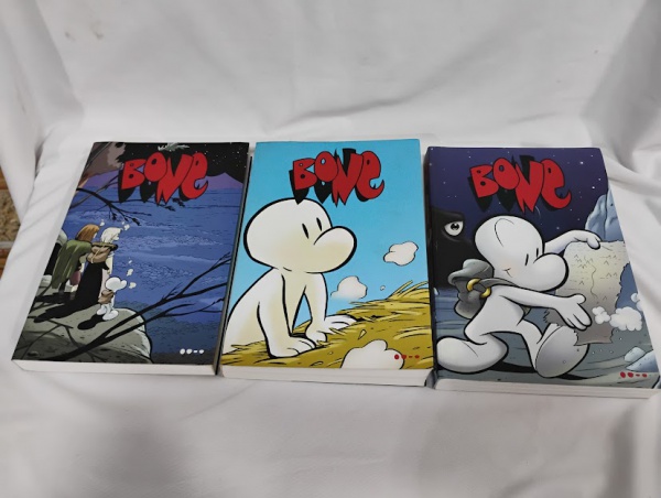 Joias . HQ / BONE / 3 VOLUMES / os 3 volumes em otimo estado em geral