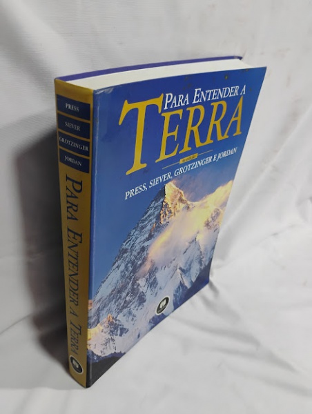 Joias . LIVRO / PARA ENTENDER A TERRA / PRESS,SIEVER,GROTZINGER E JORDAN / em excelente ...