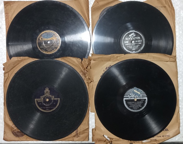 Joias . 4 Lp Vinil 10 Polegadas EM BOM ESTADO CONFOME AS FOTOS foto 1
