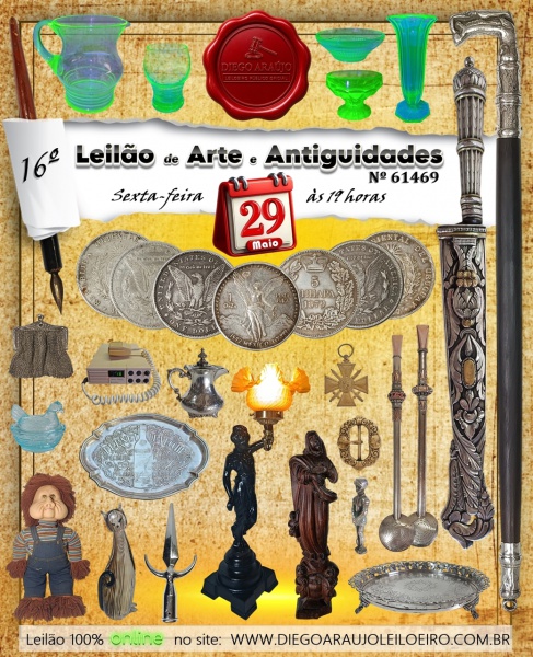 Joias . Banner Leilão