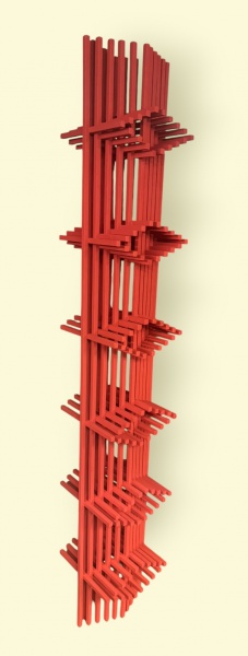 Joias . FRANZ WEISSMANN - escultura de chão em ferro pintado, m foto 2