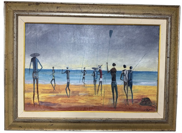 Arte . ROBERTO BURLE MARX - tinta grafica s/ panneuax, medindo foto 7