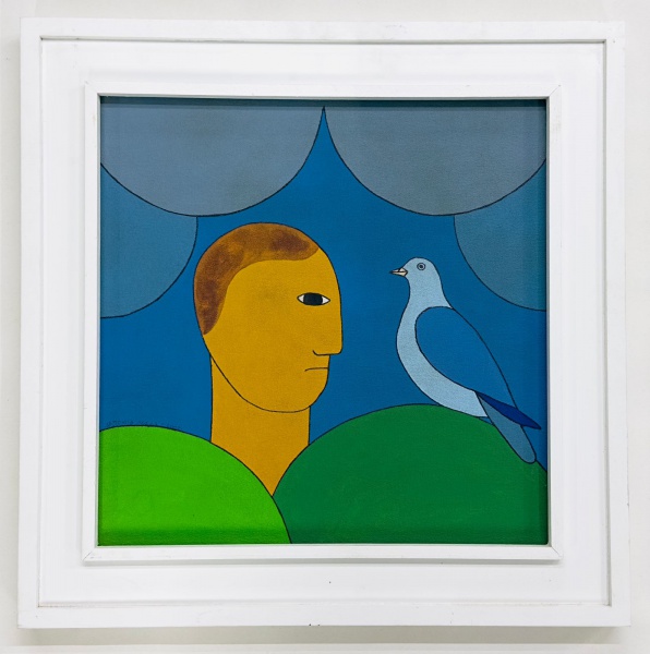 Arte . ANTONIO MAIA - acrilico s/ tela, medindo: 70 cm x 50 cm foto 2