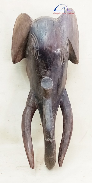 Joias . Arte africana: Máscara/Elmo p/ cerimonial de dança, etn foto 2