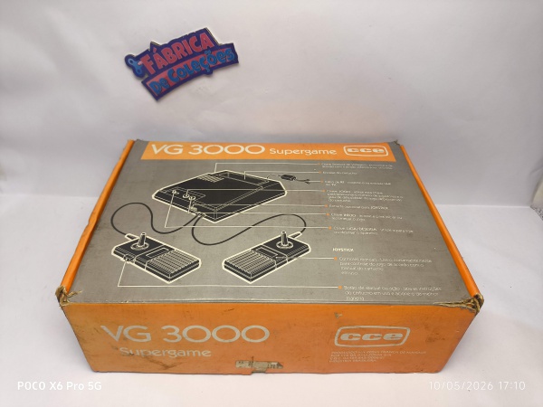 Joias . CONSOLE SUPERGAME VG 3000 FUNCIONANDO EM TESTES INICIAIS. Trata-se de itens ...
