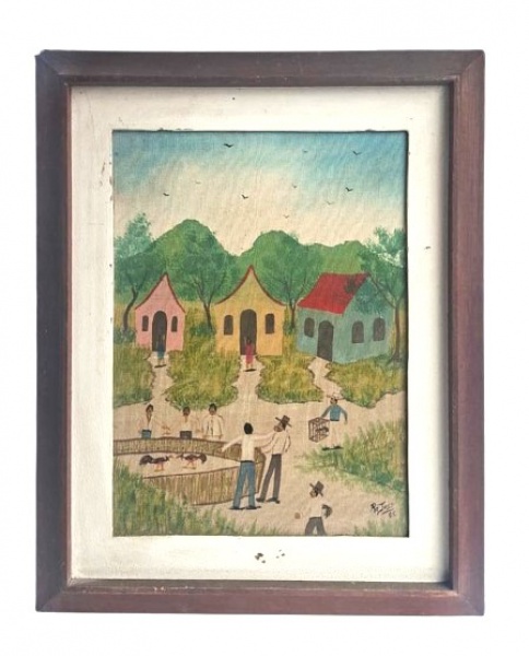 Arte . DUCHEMIN SYLVIE - Belíssimo óleo sobre tela, assinado e foto 8