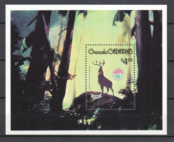 Joias . DISNEY - GRENADA - BLOCO NOVO COM SELOS AUTOADESIVOS - foto 3