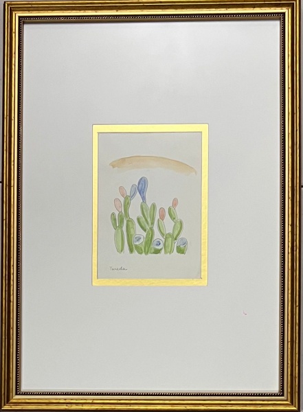 Arte . Guignard, óleo sobre tela, 27 X  39 cm, com moldura Kam foto 7