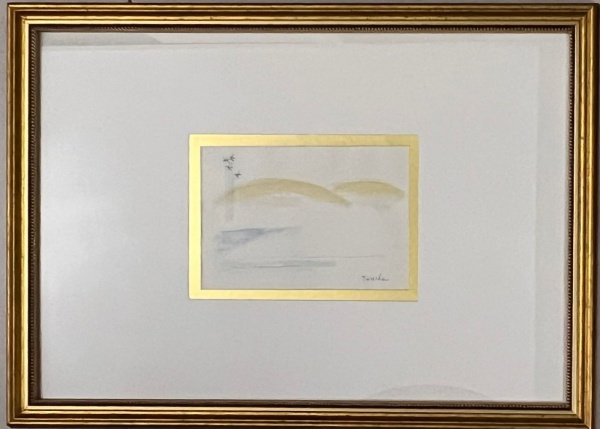 Arte . Guignard, óleo sobre tela, 27 X  39 cm, com moldura Kam foto 8