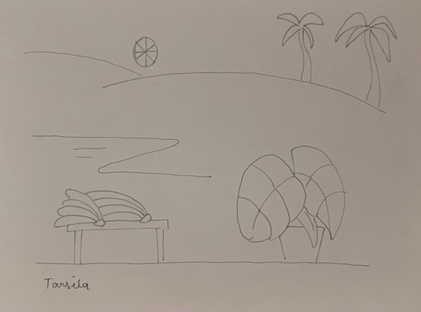 Arte . Volpi, Bandeirinhas e Mastro, tempera sobre tela, 68,5 foto 4