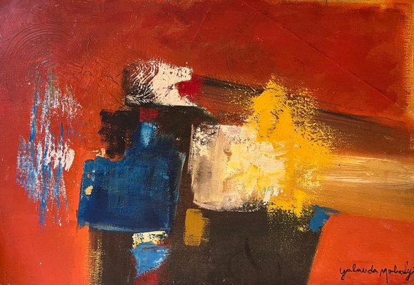 Arte . Pancetti, óleo sobre tela, 40 x 50 cm, assinado no cant foto 8