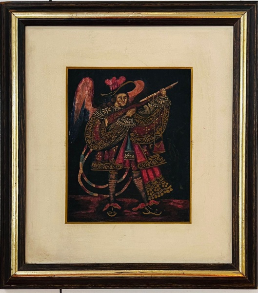 Arte . Guignard, óleo sobre tela, 40 X 53 cm, assinado no cant foto 5