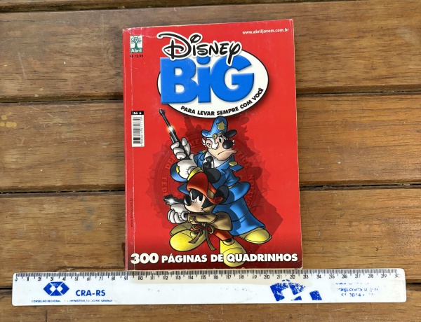 Joias . GIBI ANTIGO DISNEY BIG - Nº 15 - C/MARCAS DO TEMPO300 P foto 2