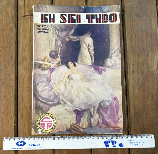 Joias . REVISTA ANTIGA O CRUZEIRO: DISCOS VOADORES:MISTÉRIO QUE foto 3