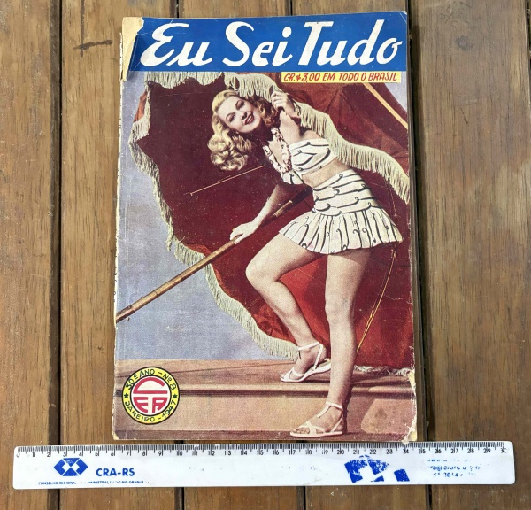 Joias . REVISTA ANTIGA O CRUZEIRO: DISCOS VOADORES:MISTÉRIO QUE foto 5