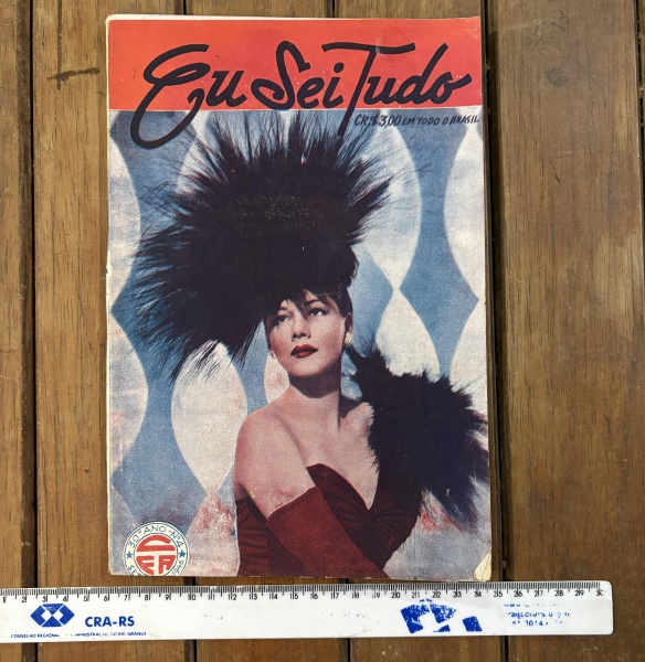 Joias . REVISTA ANTIGA O CRUZEIRO: DISCOS VOADORES:MISTÉRIO QUE foto 6