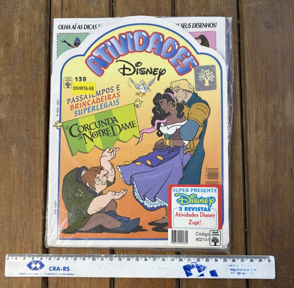 Joias . GIBI ANTIGO DISNEY BIG - Nº 15 - C/MARCAS DO TEMPO300 P foto 6