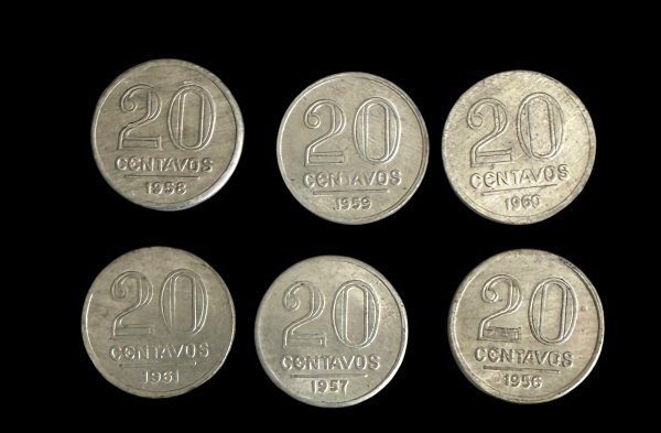 Joias . Numismática, moeda Brasil, 960R réis, prata, ano 1811, foto 3