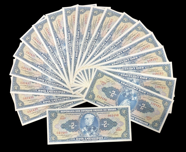 Joias . Cédula Brasil, 50.000 cruzeiros reais, dita baiana, cha foto 8