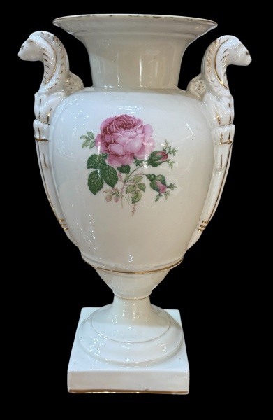Joias . Rosenthal - Versace - Belíssimo medalhão em porcelana c foto 2