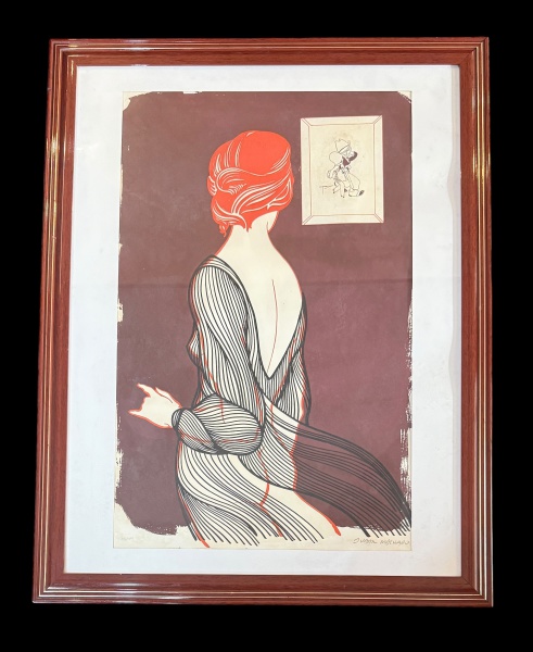 Joias . IBERÊ CAMARGO (RS 1914 - RS 1994) - Serigrafia - Tema e foto 3