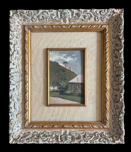 Arte . Eduardo Camões (RJ 1955) - "Paisagem do Jardim Botâ foto 6