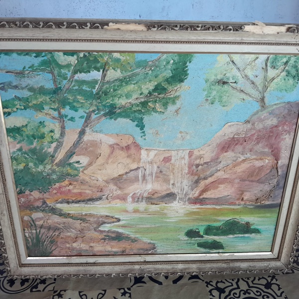 Arte . QUADRO ÓLEO SOBRE TELA MOÇA  - AUTORIA VIVIANE ALVES - foto 6