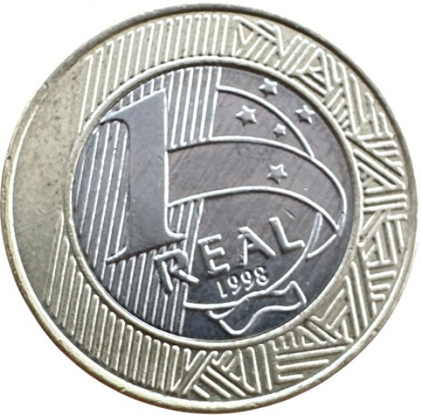 Joias . Brasil - Moeda de- 3 Reais 1997 P-733 - Prata (0,925) 1 foto 2