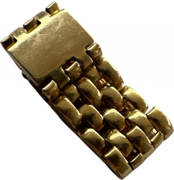 Joias . brincos de pressão, em ouro amarelo 18 k, representando foto 2