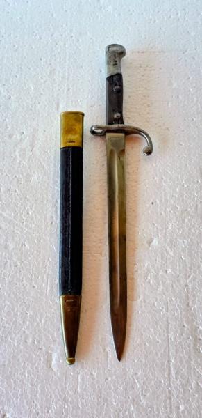 Joias . Baioneta Mauser contrato brasileiro modelo 1908. Revolução de 32/ FEB. Em ótimo ...