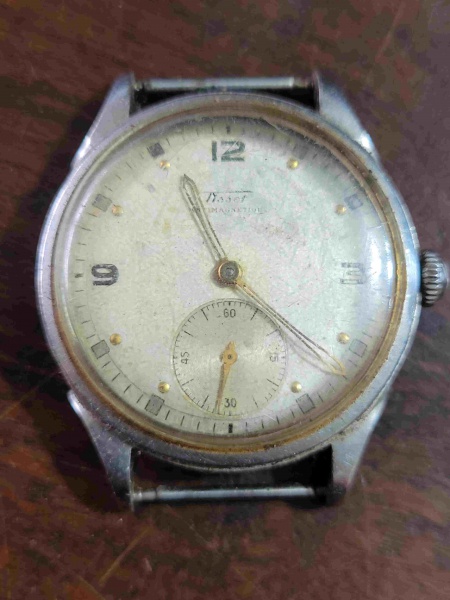 Relogios . Antigo relógio de bolso em prata 800 Nerina. A corda es foto 2