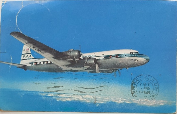 Joias . Cartão Postal Aeronave 14 Bis, Monoplan Santos Dumont, foto 8