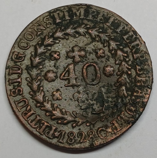 Joias . NUMISMÁTICA - ANTIGA MOEDA DE COBRE DO BRASIL ( IMPÉRIO foto 6
