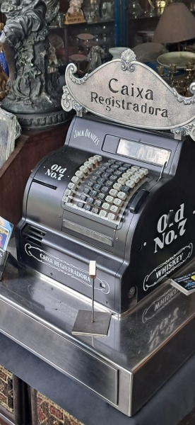 Joias . COLECIONISMO - caixa registradora colecionável personalizada com a marca Jack ...