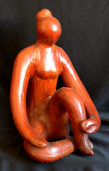 Joias . !ESCULTURA - Amigo da Onça, confeccionado em estuque po foto 2